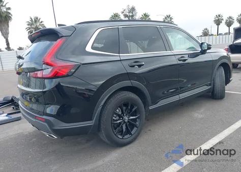 2025 Honda Cr-V Hybrid Sport-L из США, поврежденный, VIN 7FARS6H85SE067314